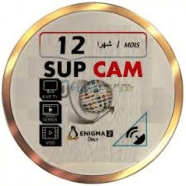 Abonnement Sup Cam Europe 12 mois